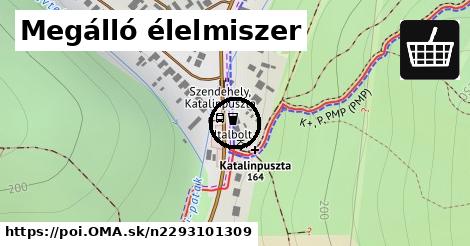 Megálló élelmiszer