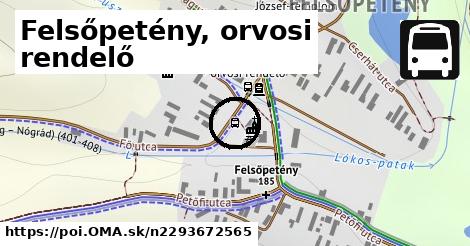 Felsőpetény, orvosi rendelő