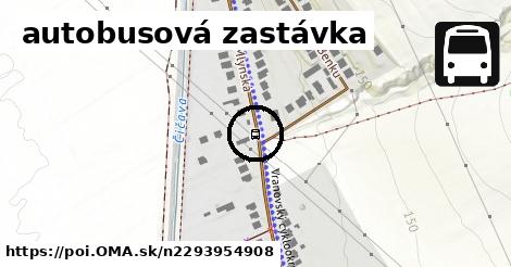 autobusová zastávka