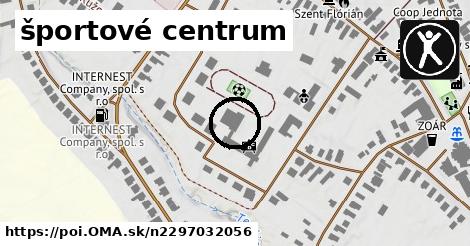 športové centrum