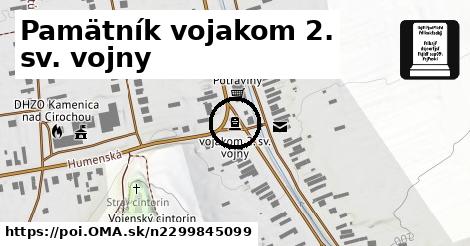 Pamätník vojakom 2. sv. vojny