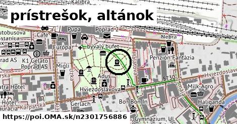 prístrešok, altánok