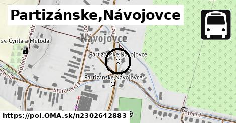 Partizánske,Návojovce