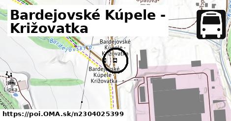 Bardejovské Kúpele - Križovatka