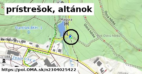 prístrešok, altánok