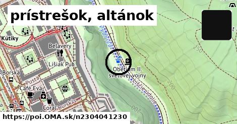 prístrešok, altánok