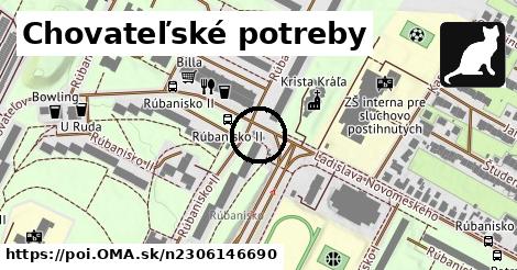 Chovateľské potreby