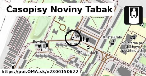 Časopisy Noviny Tabak