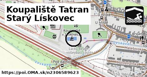 Koupaliště Tatran Starý Lískovec