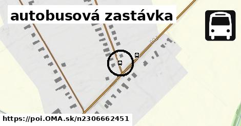 autobusová zastávka