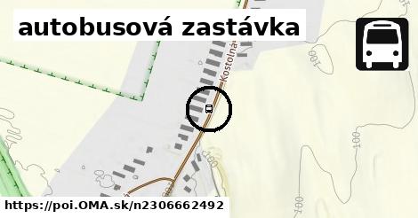 autobusová zastávka