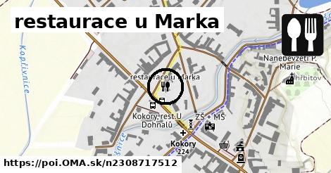 restaurace u Marka