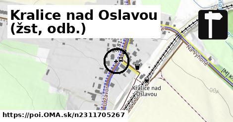 Kralice nad Oslavou (žst, odb.)