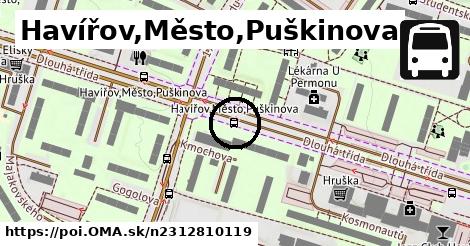 Havířov,Město,Puškinova