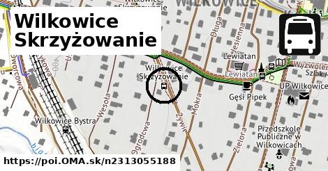 Wilkowice Skrzyżowanie