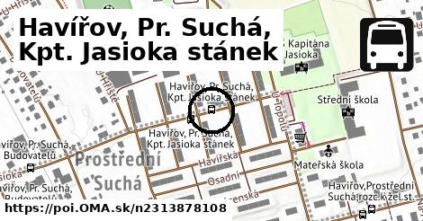 Havířov, Pr. Suchá, Kpt. Jasioka stánek