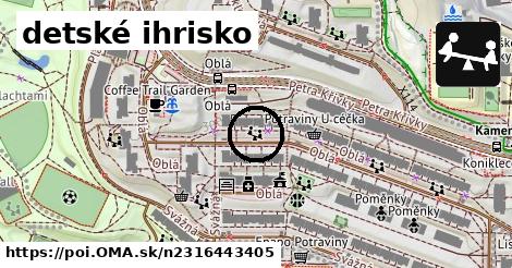 detské ihrisko