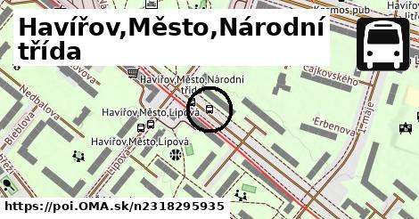 Havířov,Město,Národní třída