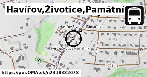 Havířov,Životice,Památník