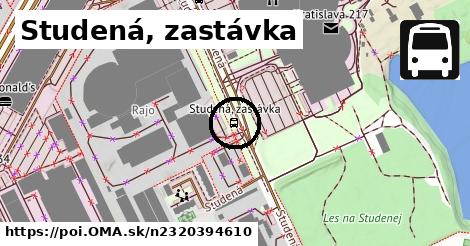 Studená, zastávka