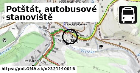 Potštát, autobusové stanoviště