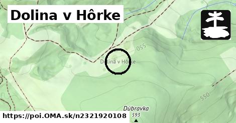 Dolina v Hôrke