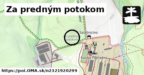 Za predným potokom
