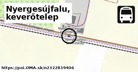 Nyergesújfalu, keverőtelep