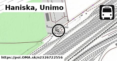 Haniska, Unimo