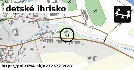 detské ihrisko