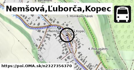 Nemšová,Ľuborča,Kopec