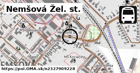 Nemšová Žel. st.