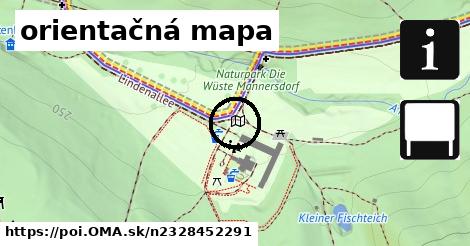 orientačná mapa