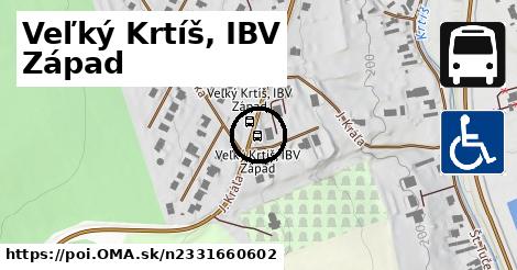 Veľký Krtíš, IBV Západ