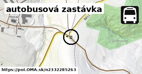 autobusová zastávka