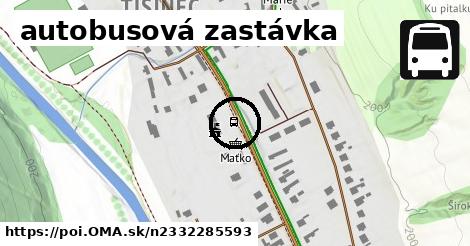 autobusová zastávka