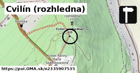 Cvilín (rozhledna)