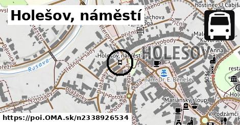 Holešov, náměstí