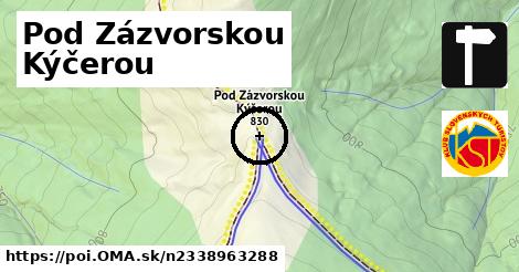 Pod Zázvorskou Kýčerou