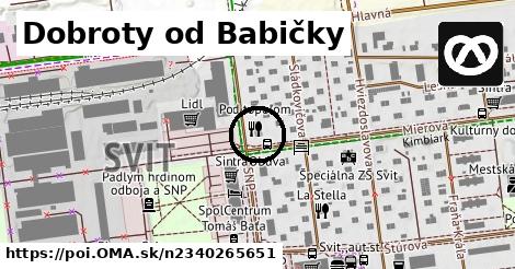 Dobroty od Babičky