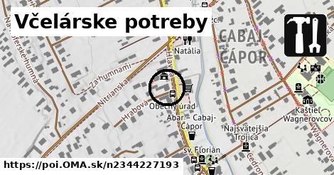 Včelárske potreby