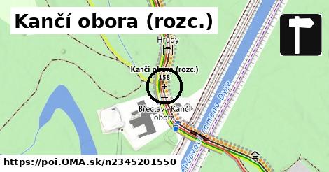 Kančí obora (rozc.)