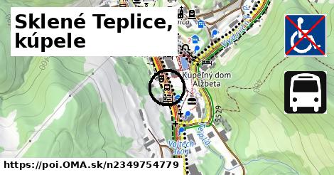 Sklené Teplice, kúpele