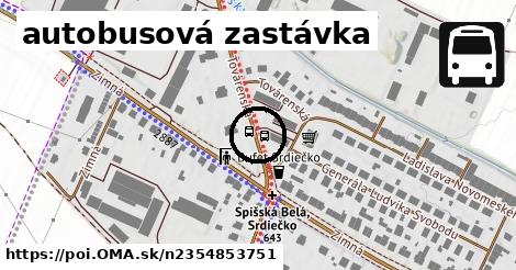 autobusová zastávka