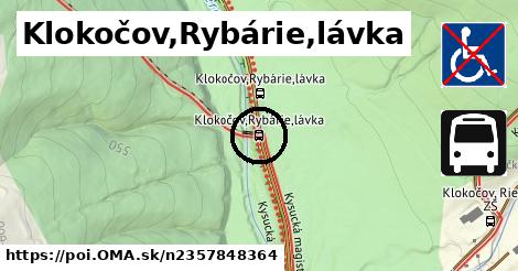 Klokočov,Rybárie,lávka