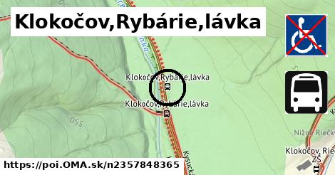 Klokočov,Rybárie,lávka