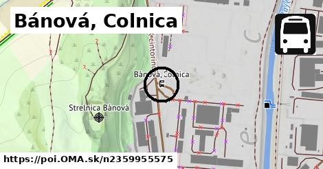 Bánová, Colnica