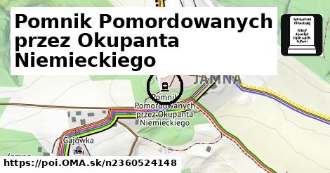 Pomnik Pomordowanych przez Okupanta Niemieckiego