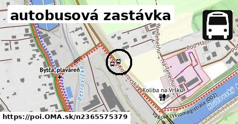 autobusová zastávka