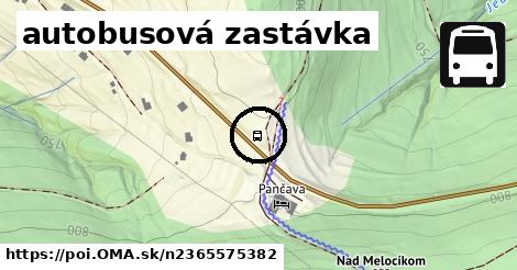 autobusová zastávka